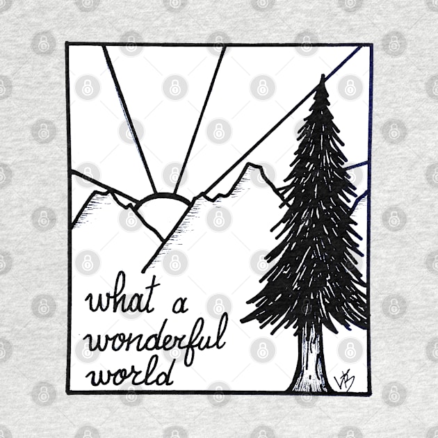 Wonderful world by VanessArtisticSoul